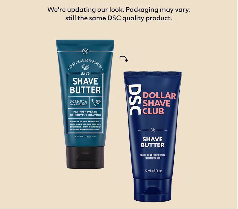 Dollar shave club look