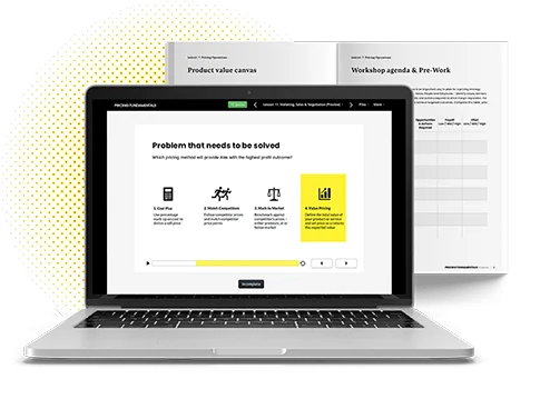 Pricing Fundamentals Mockup
